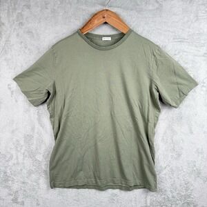 Son of a Tailor S/S T-Shirt Mens L Green Supima Cotton Modern Basic Denmark